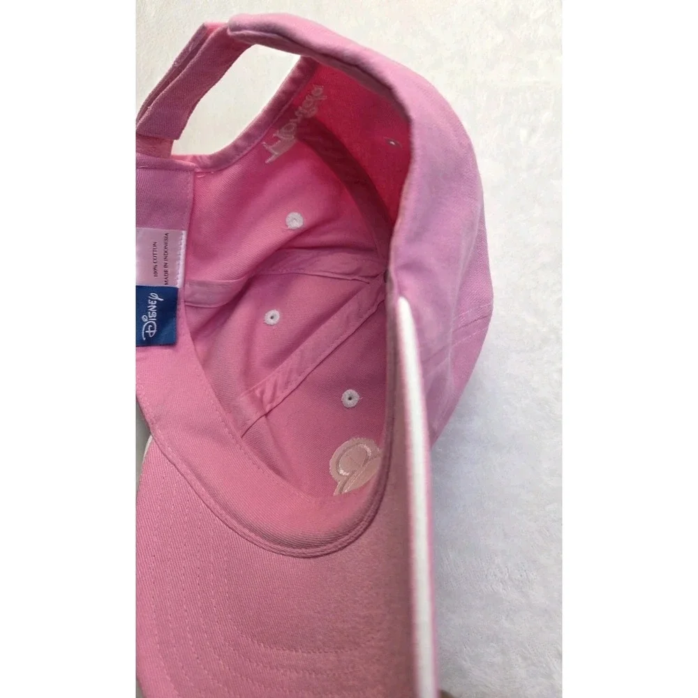 Coquette Pastel Disney Mickey Mouse Pink Florida Embroidered Baseball Cap Hat